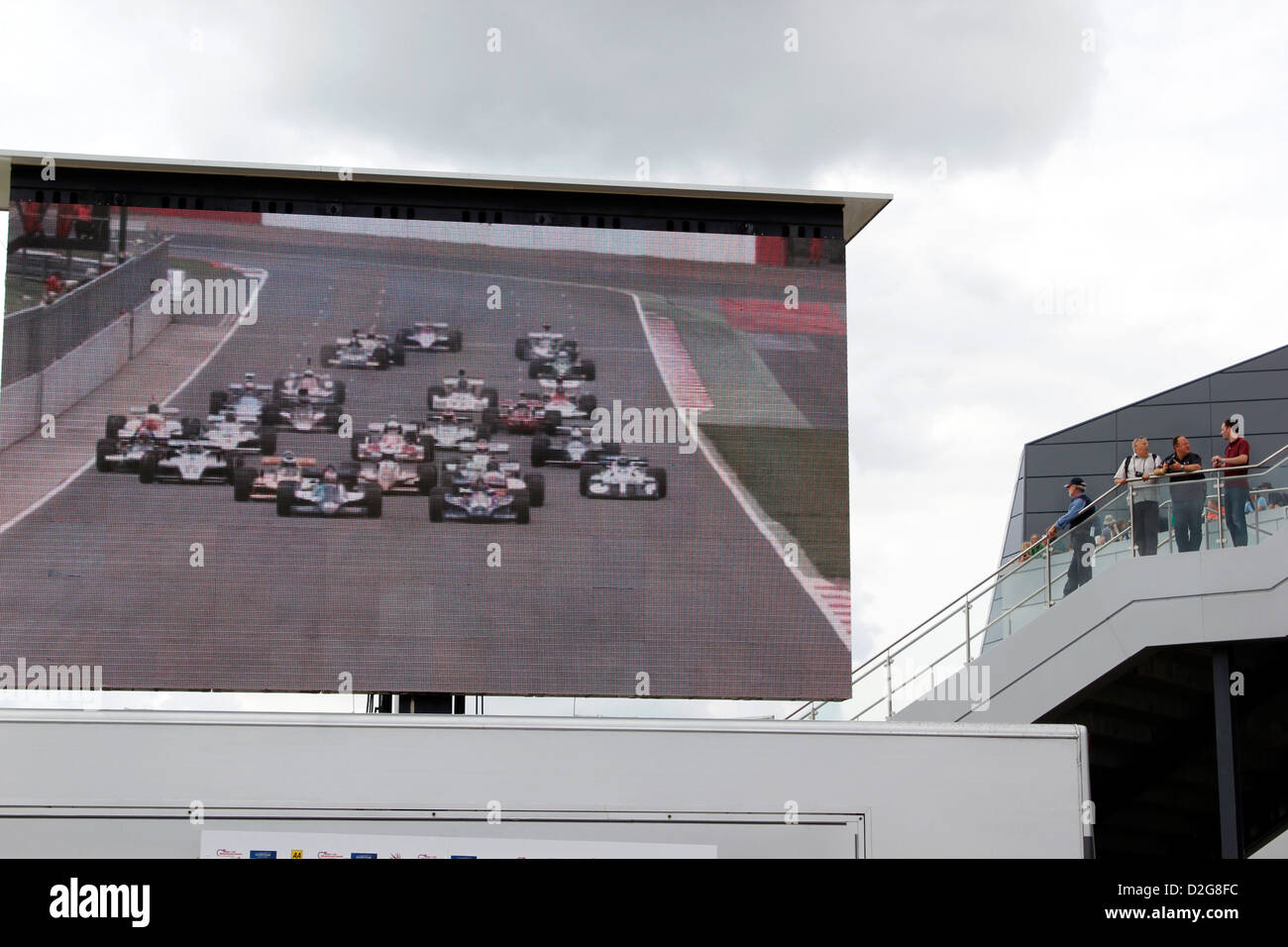 Silverstone Classic Cars Cas Juillet 2012 Banque D'Images