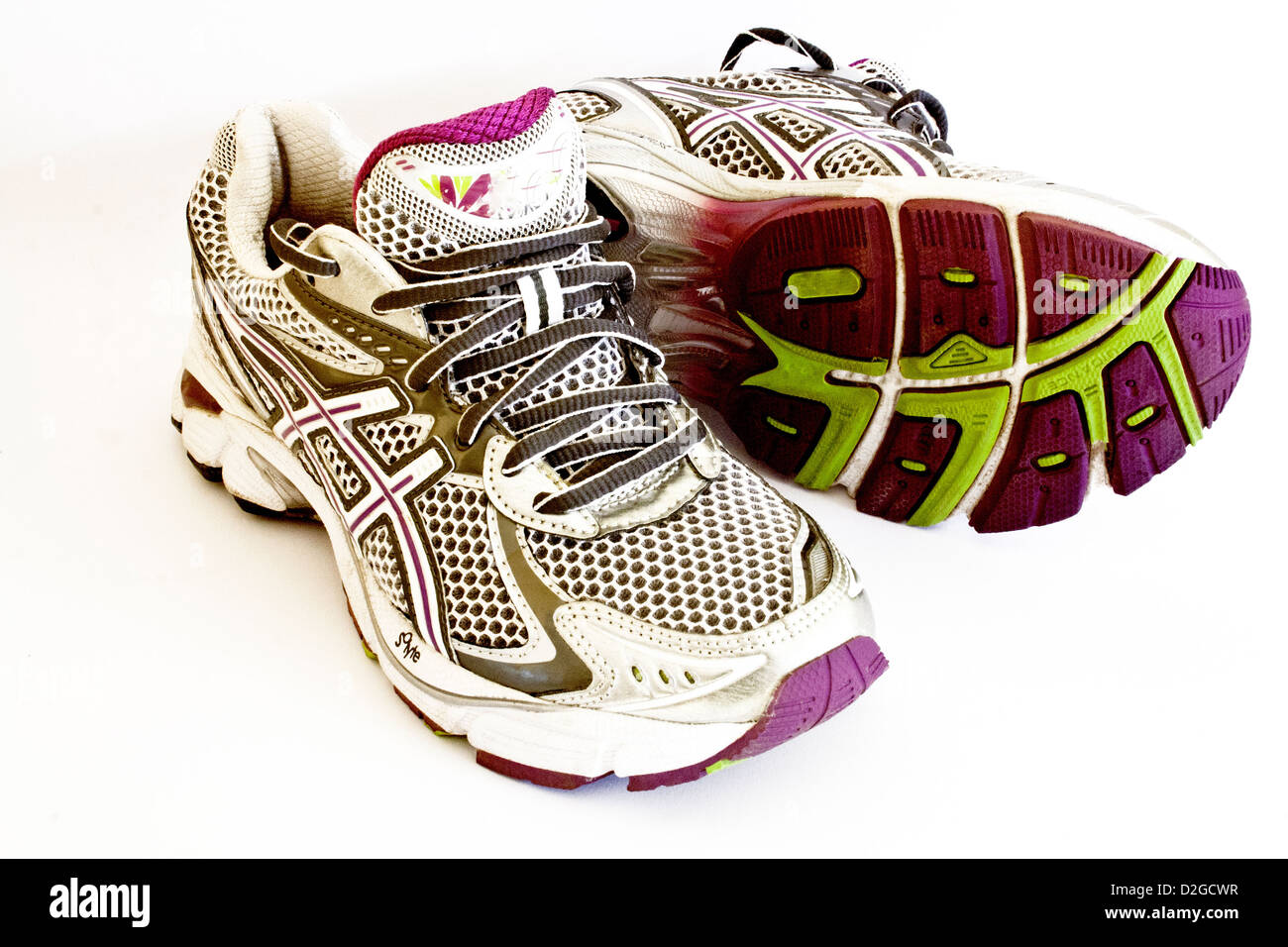 Chaussures de course Banque D'Images