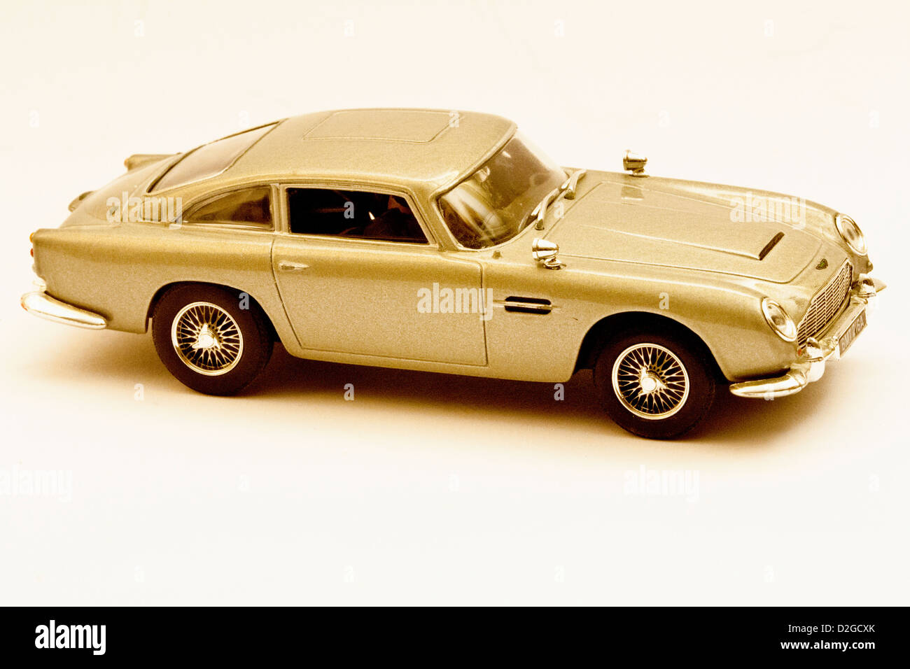 Aston Martin DBS voiture jouet Banque D'Images