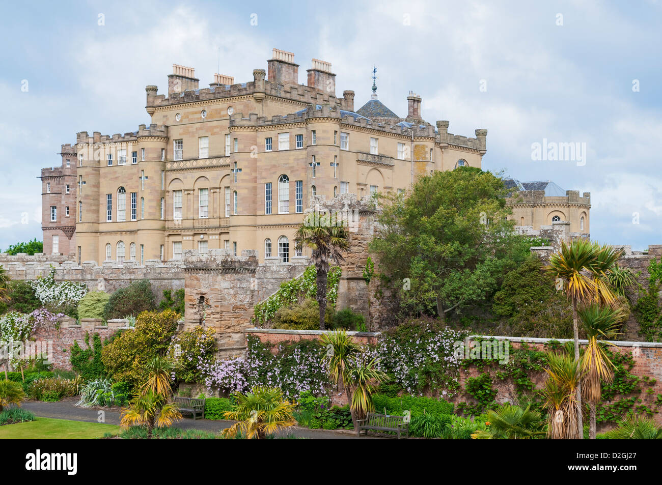 L'Écosse, South Ayrshire, Château de Culzean 18C Banque D'Images