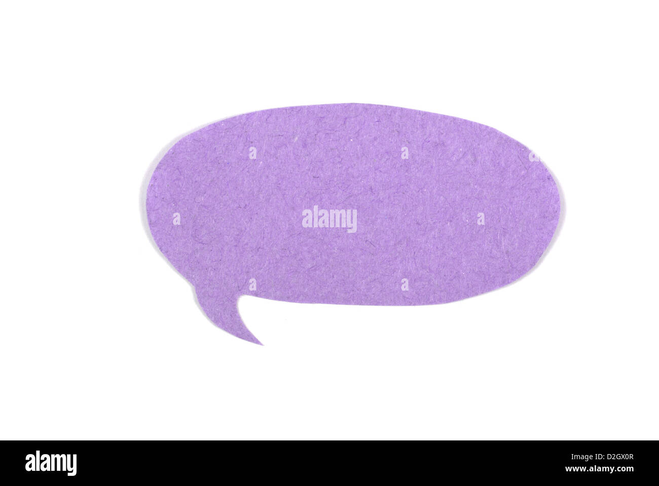 papier blanc Banque D'Images