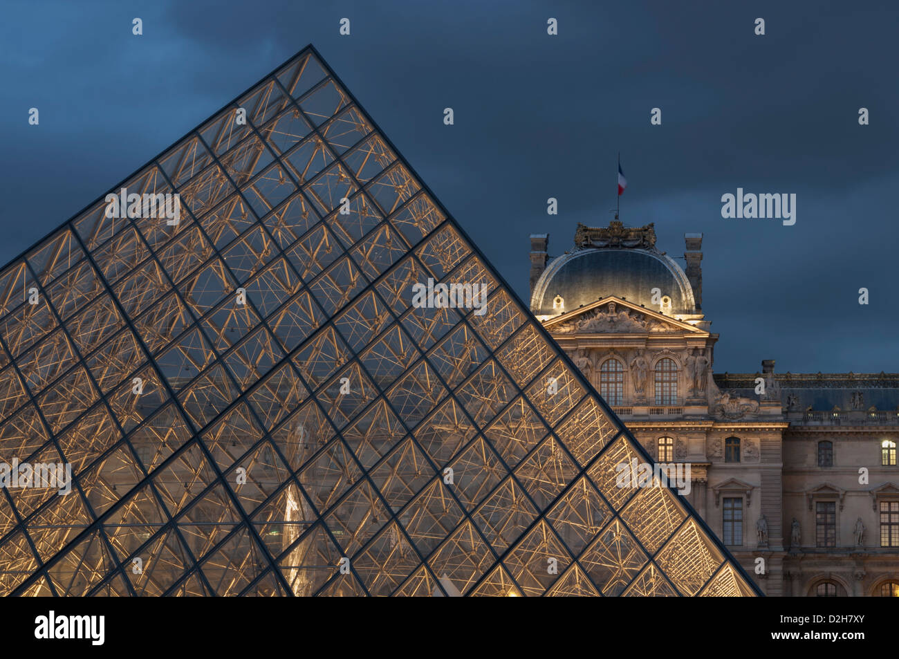 Musée du Louvre à Paris, France Banque D'Images