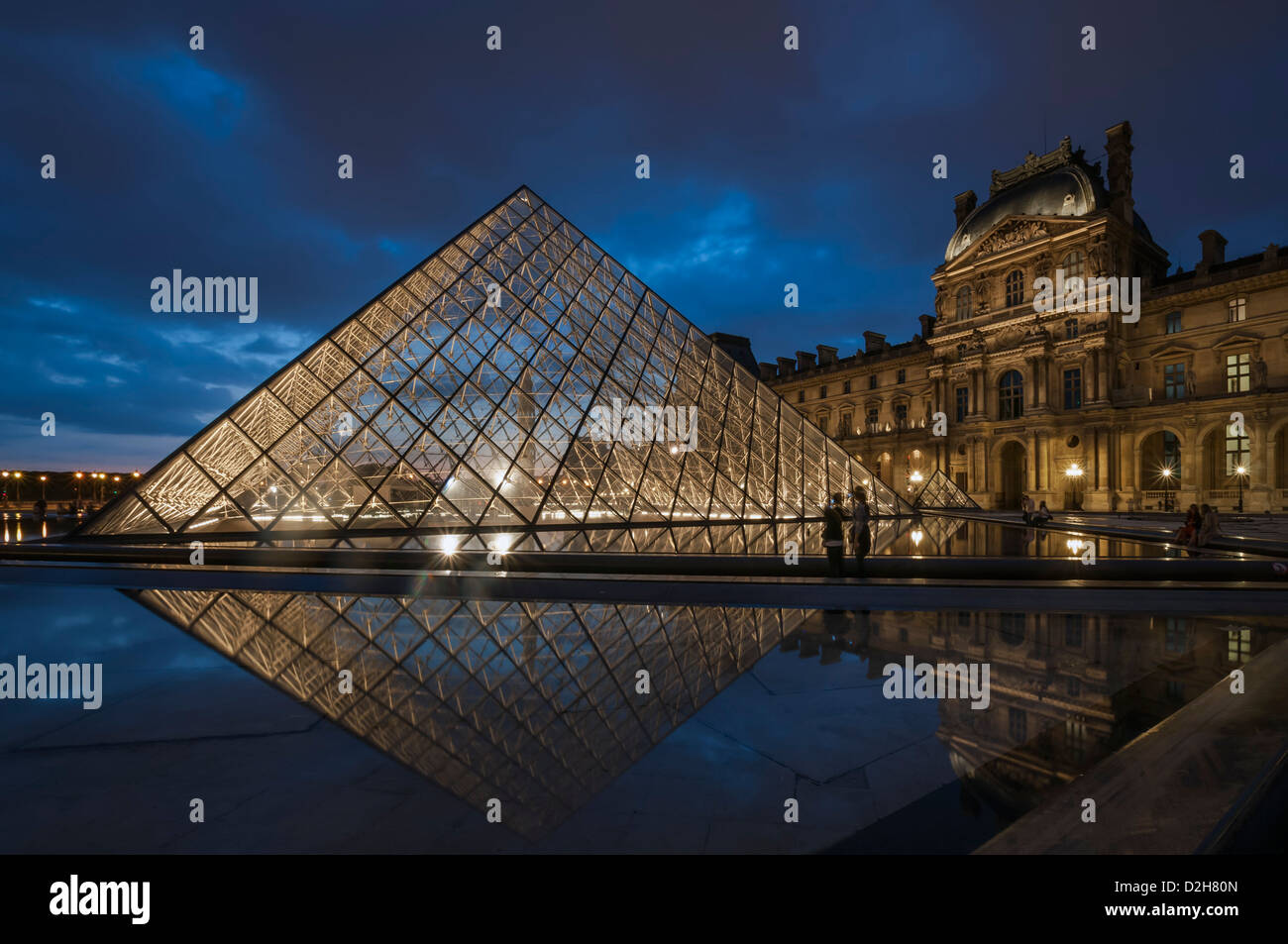 Musée du Louvre à Paris, France Banque D'Images