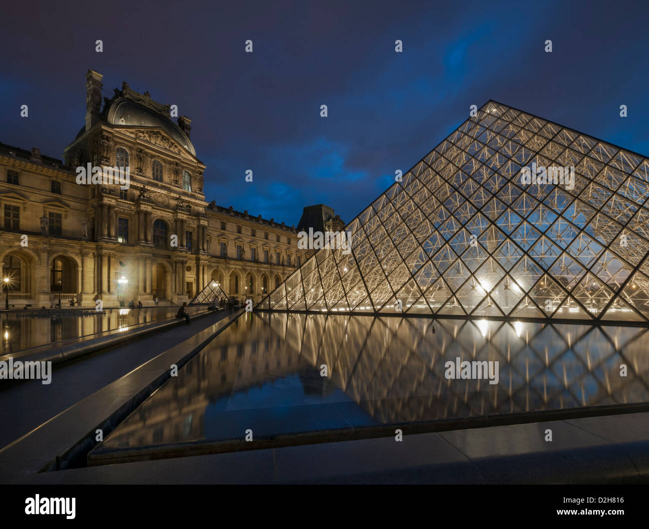 Musée du Louvre à Paris, France Banque D'Images