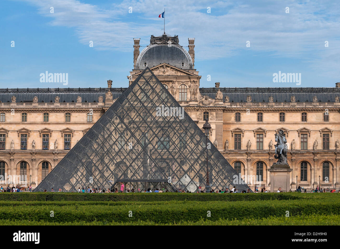 Musée du Louvre à Paris, France Banque D'Images