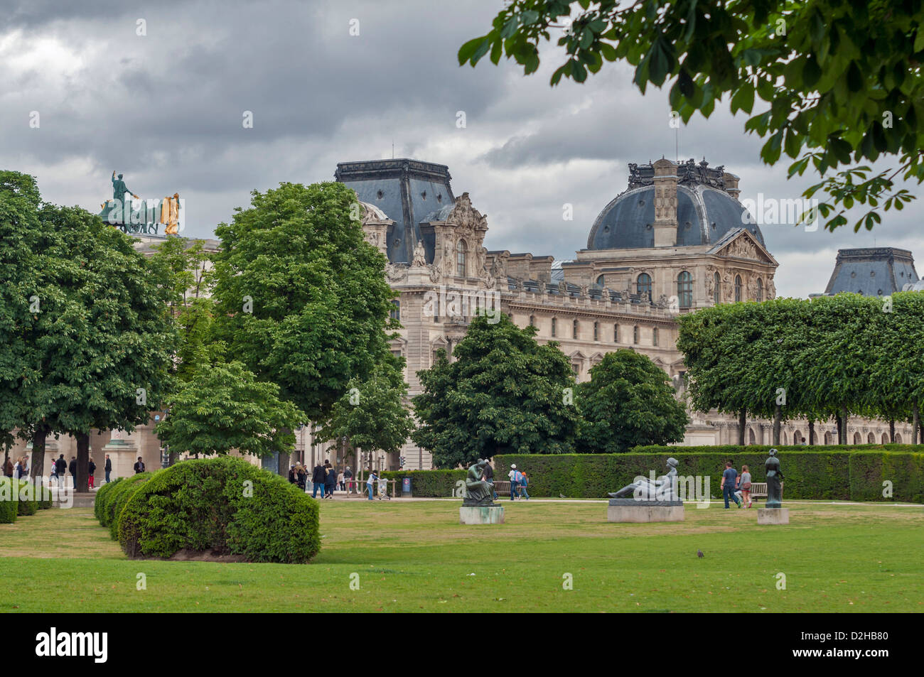 Musée du Louvre à Paris, France Banque D'Images