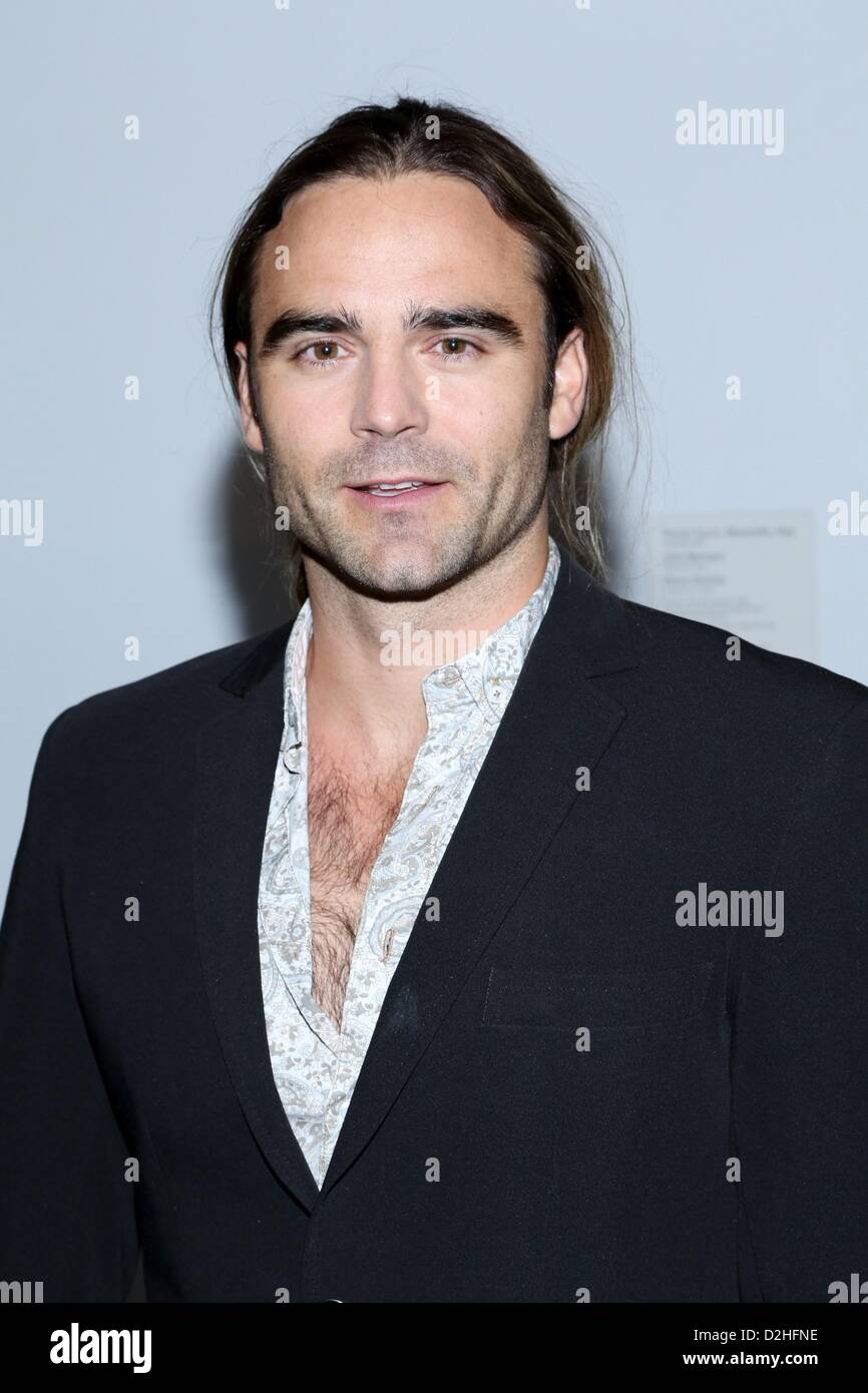 Dustin Clare aux arrivées de Spartacus : WAR OF THE DAMNED, Premiere Saison MoMA  Museum of Modern Art, New York, NY, 24 janvier 2013. Photo par : Andres  Otero/Everett Collection Photo Stock - Alamy