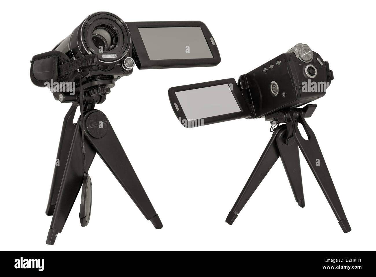 Caméscope, appareil photo, numérique, l'équipement, film, passe-temps,  libre, isolée, objectif, film, objectif, sur blanc, optique, passe-temps,  photogr Photo Stock - Alamy