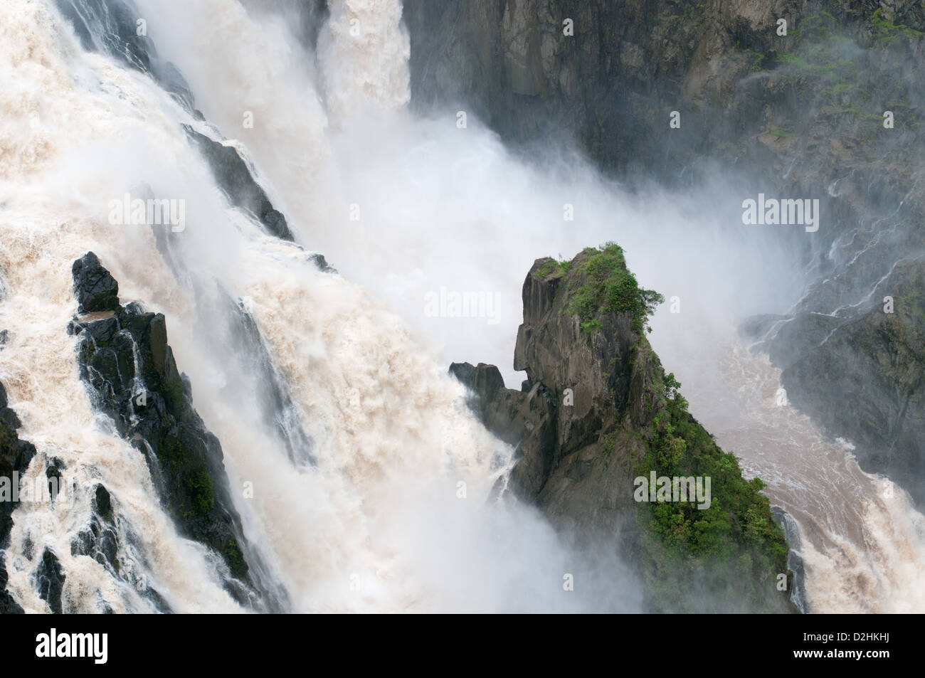 Barron Falls dans le Nord du Queensland, Australie Banque D'Images