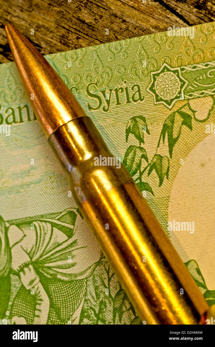 Guerre en Syrie Banque D'Images