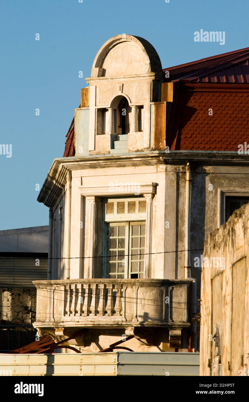 Architecture coloniale française, Diego Suarez (Antsiranana), Madagascar Banque D'Images