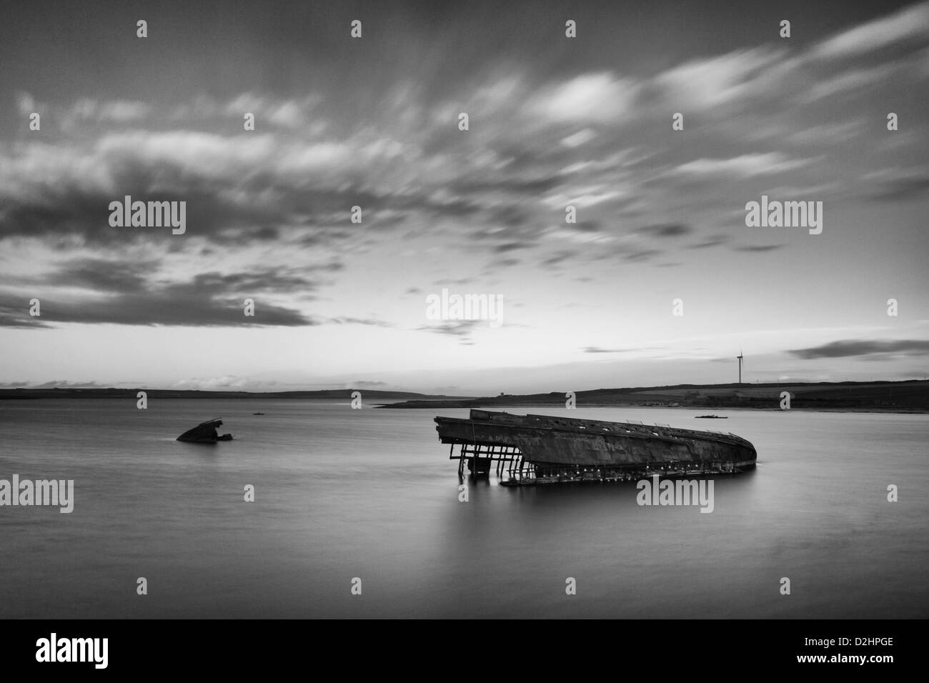 L'Orkney blockship Reginald dans son Weddell Banque D'Images