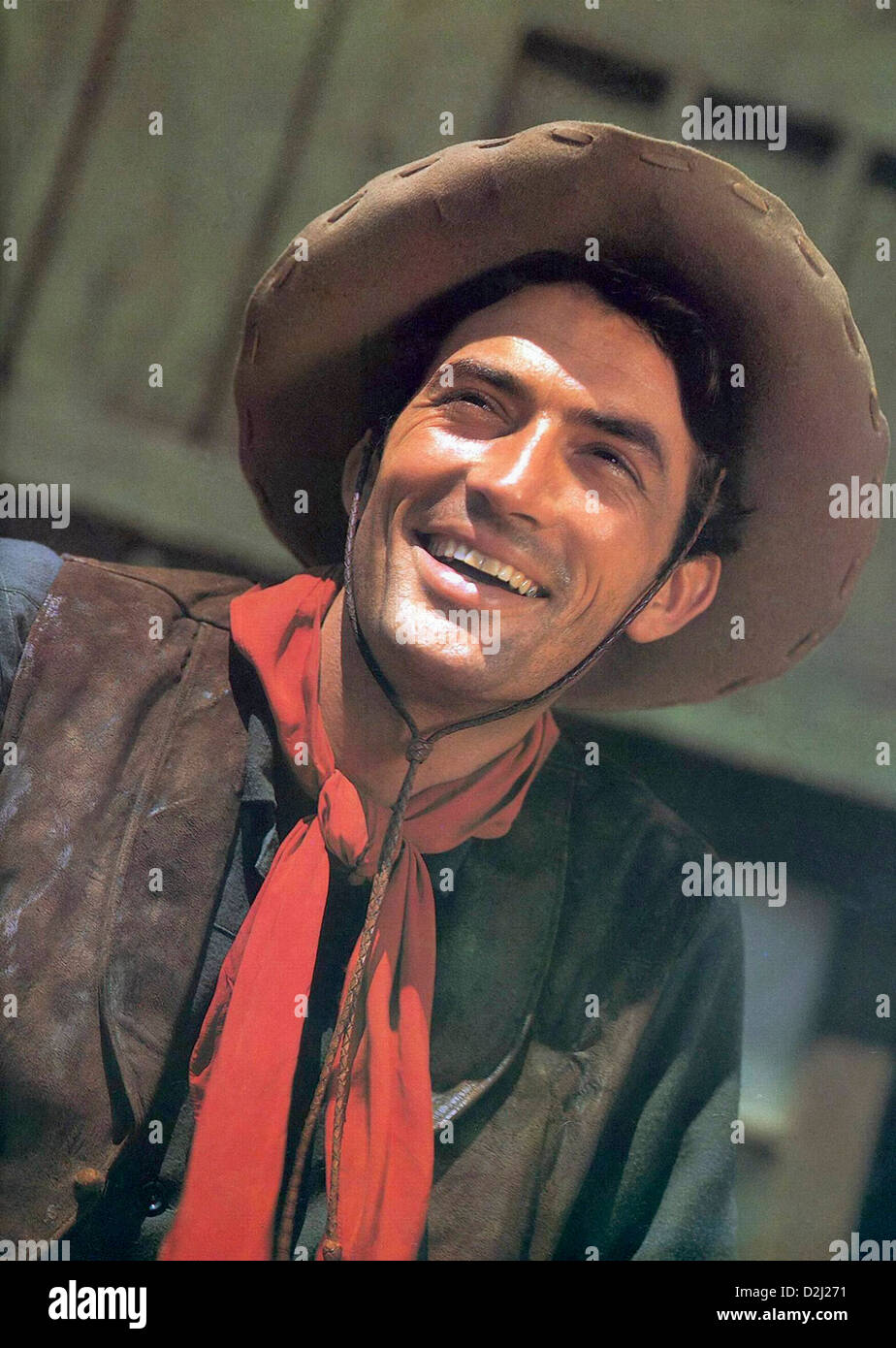 DUEL AU SOLEIL 1946 Selznick International Pictures film avec Gregory Peck Banque D'Images