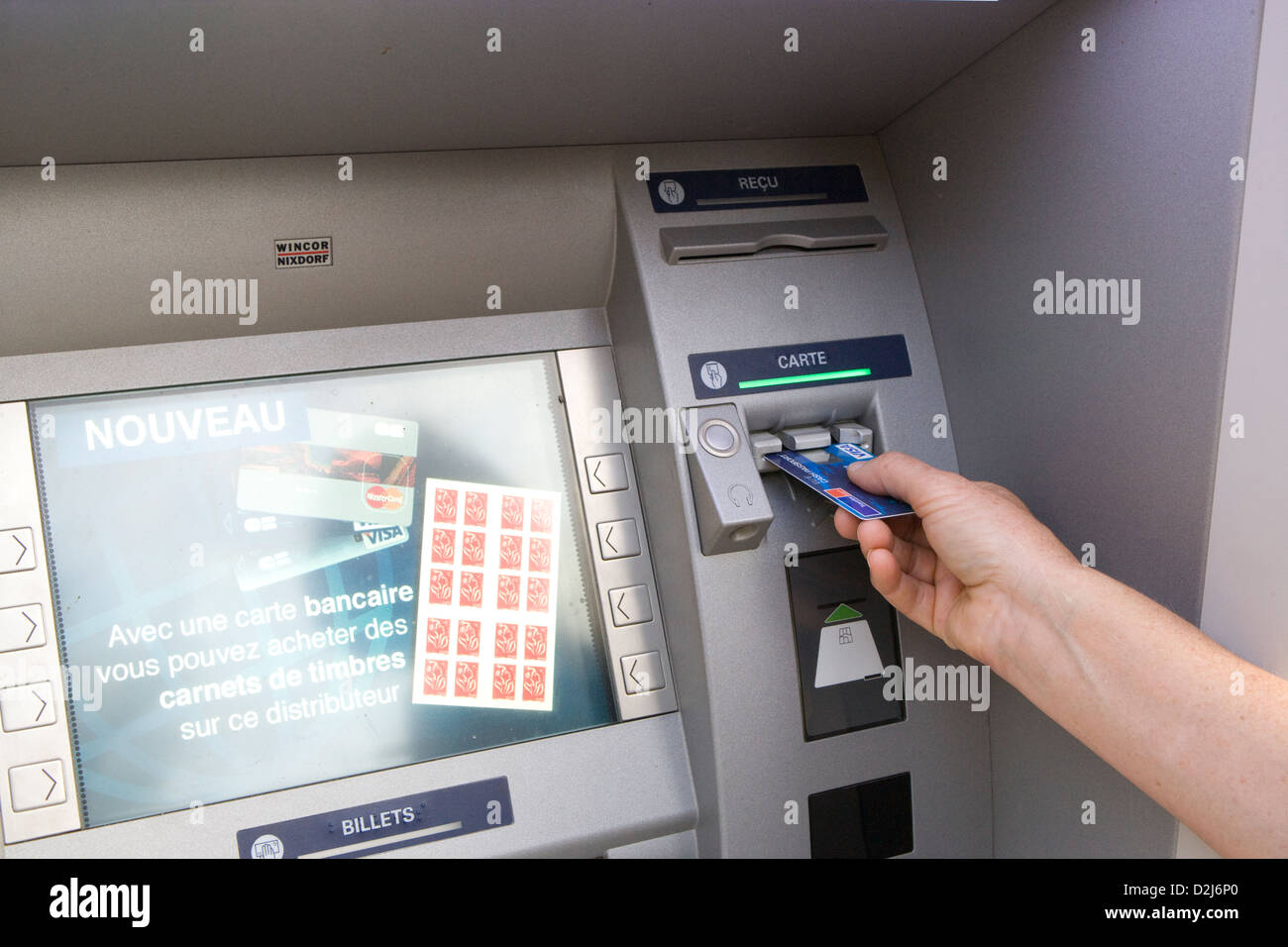 Corse : ATM / cash machine Banque D'Images