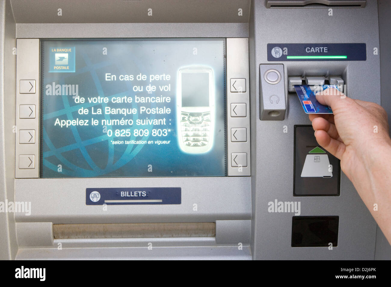 Corse : ATM / cash machine Banque D'Images