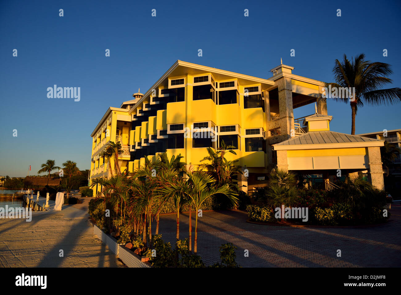 Appartement de luxe près de la plage. En Floride, aux États-Unis. Banque D'Images