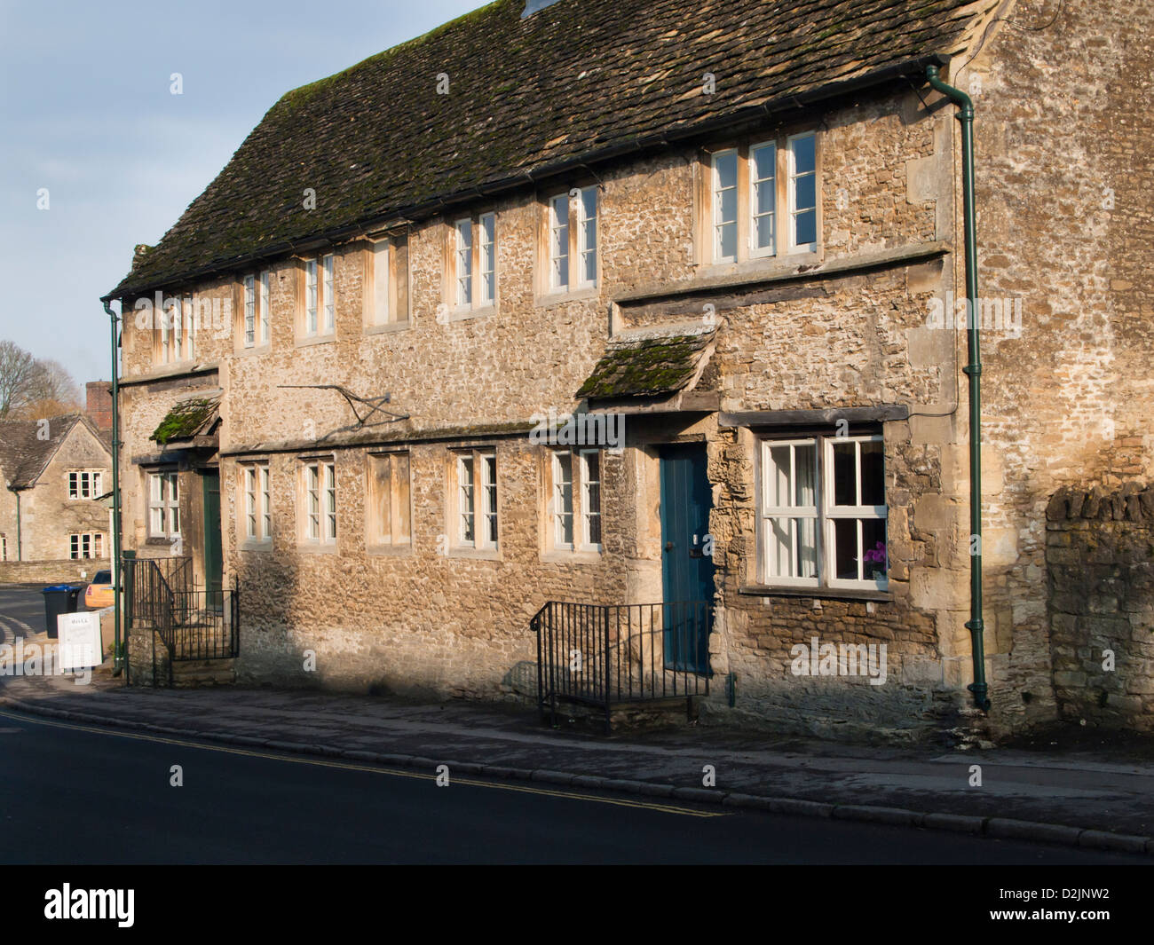 Le village de Lacock dans le comté de Wiltshire, Angleterre, Royaume-Uni Banque D'Images