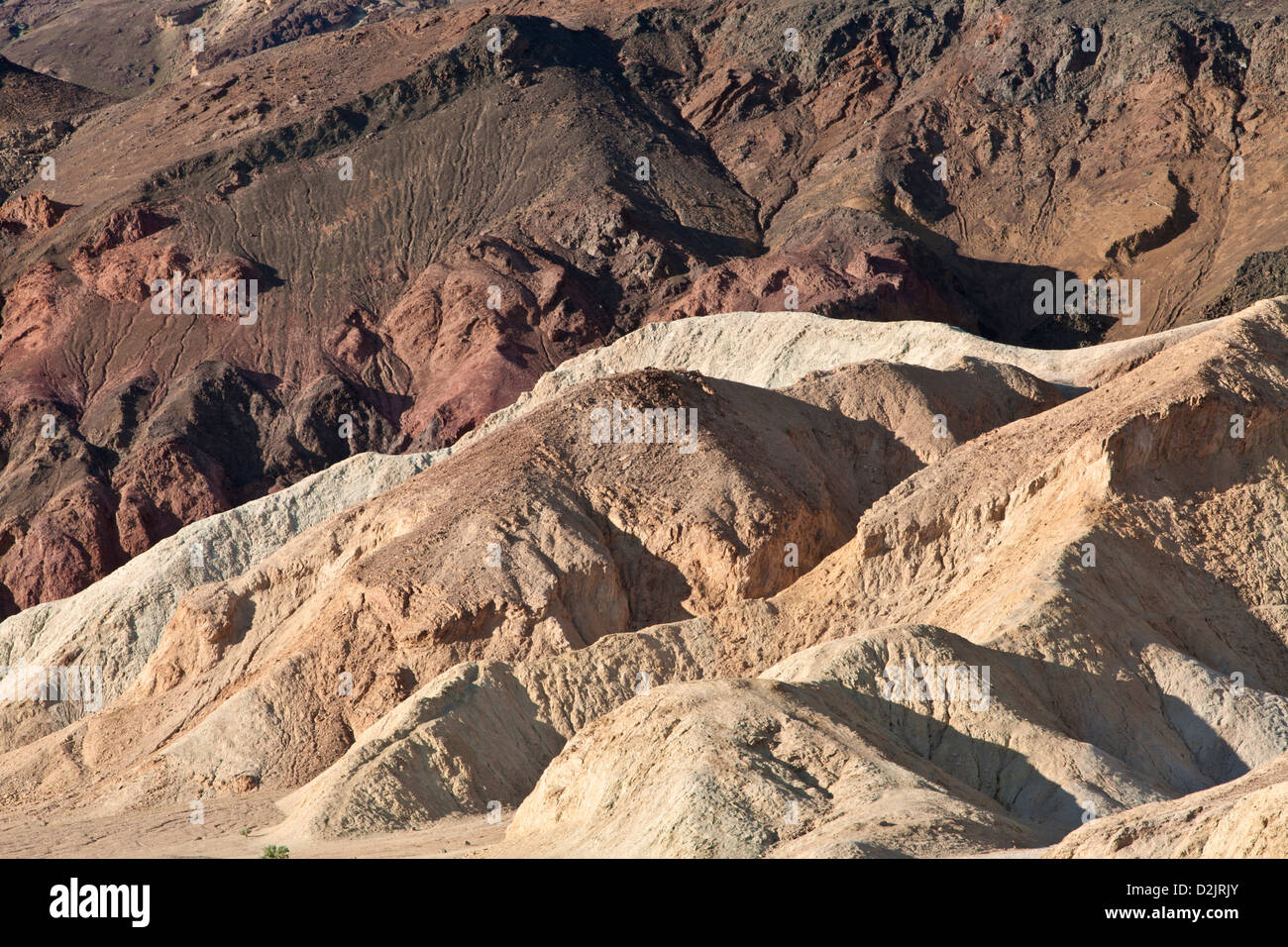 L'Amargosa Range au-dessus de vingt Mule Canyon dans l'équipe de Death Valley National Park, en Californie. Banque D'Images