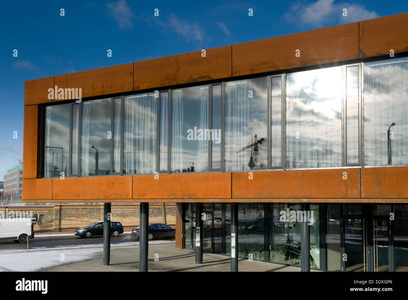 Berlin, Allemagne, le Musée du Mur à la Bernauer Strasse Banque D'Images