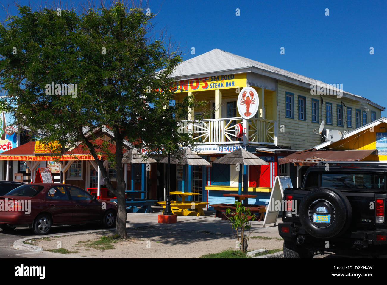 Nassau Bahamas - Poisson Fray Heritage Village Banque D'Images