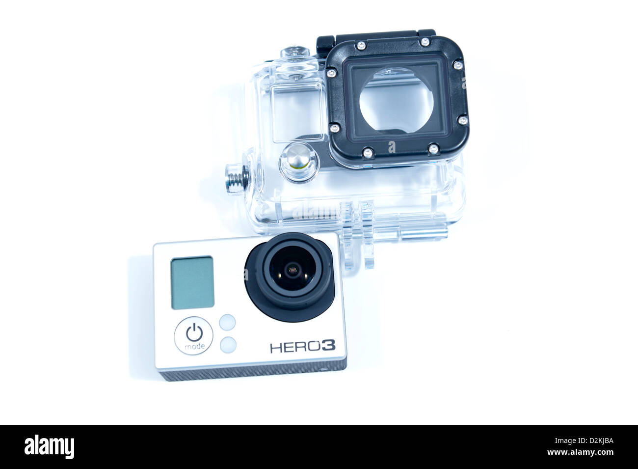 GoPro Hero 3 Black Edition caméra avec boîtier étanche Banque D'Images