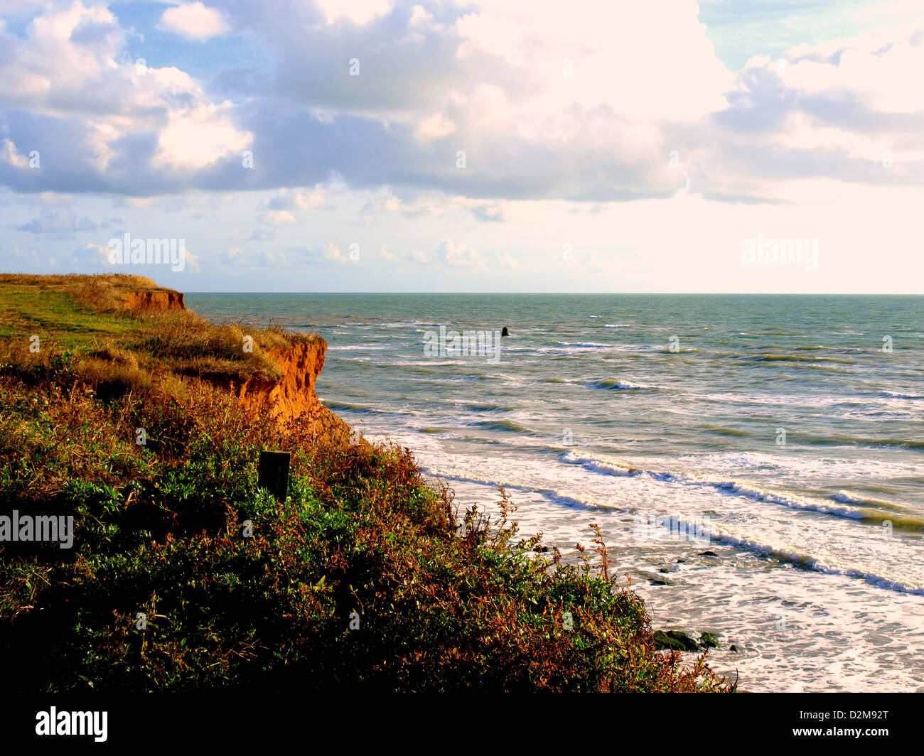 Point de Hanovre, à l'île de Wight, Angleterre, Royaume-Uni. Banque D'Images