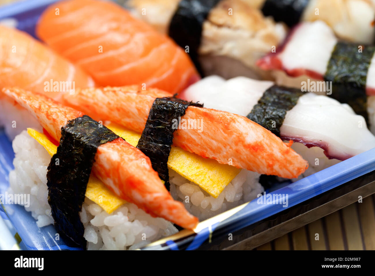 Sushi, nourriture japonaise. Banque D'Images
