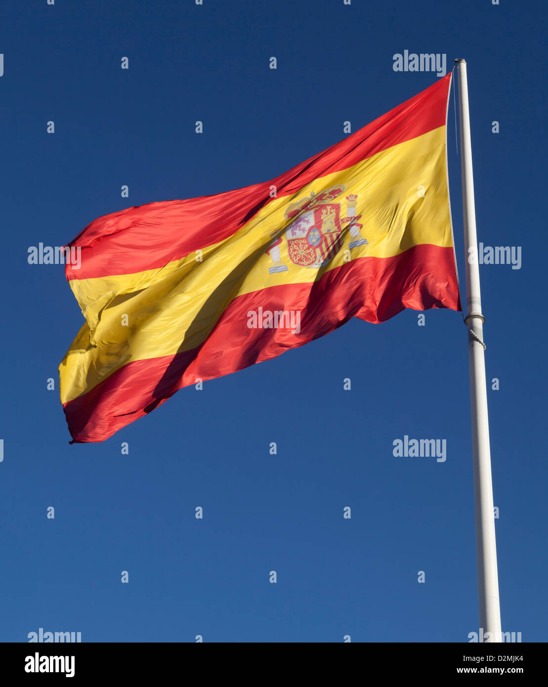 Drapeau espagnol Banque D'Images