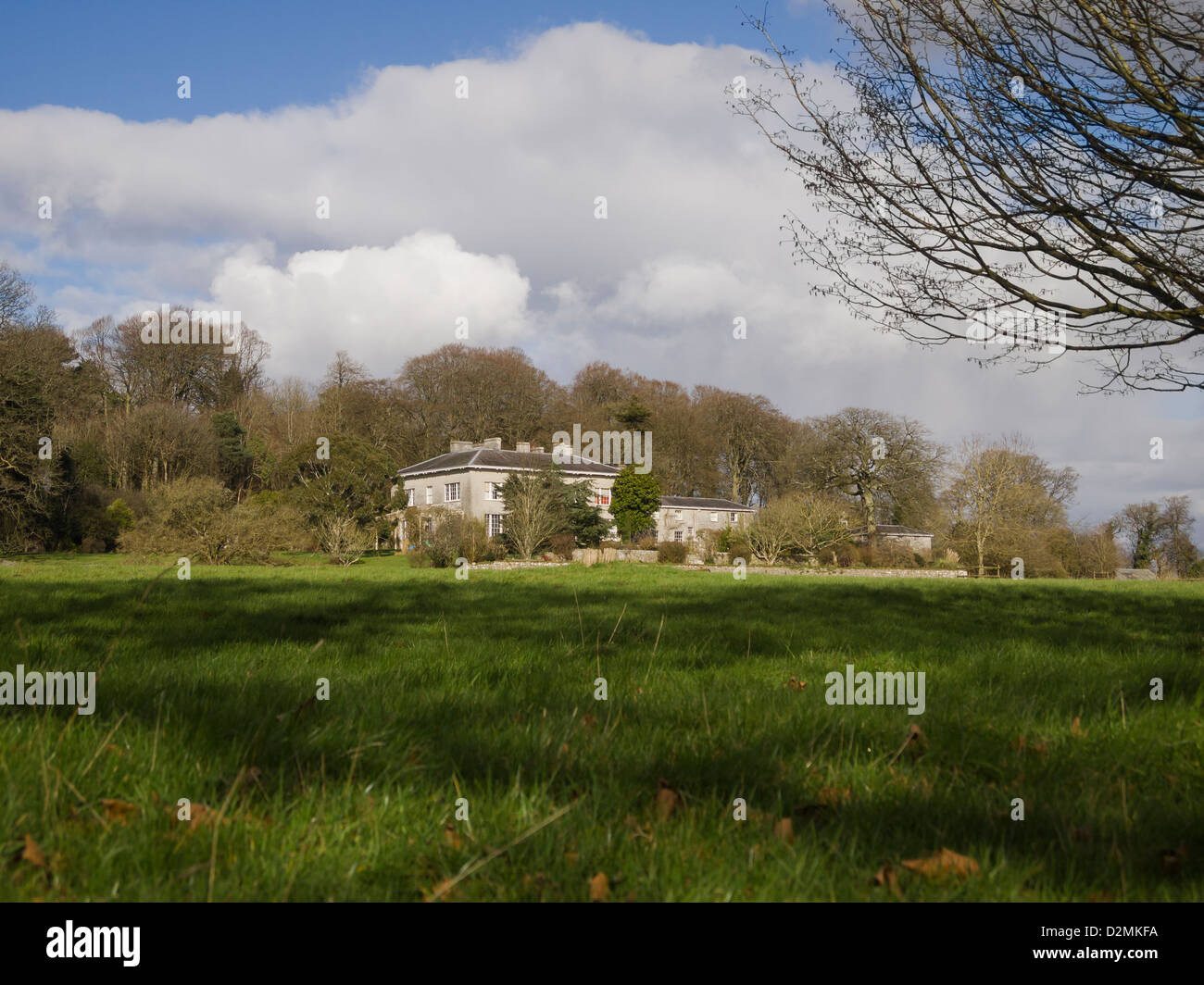 Scène stately home Banque D'Images