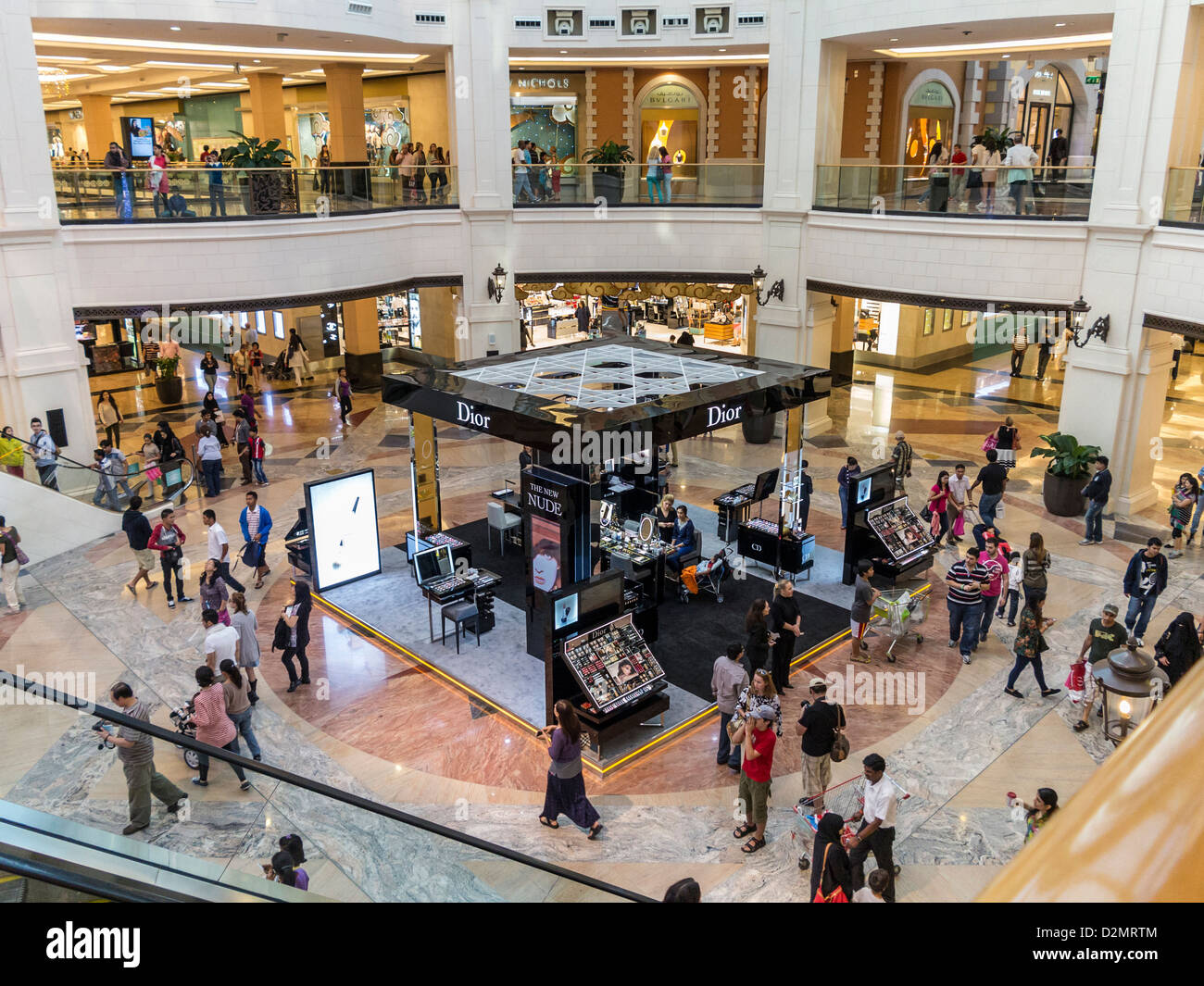 Le centre commercial Mall of the Emirates, Dubaï Banque D'Images