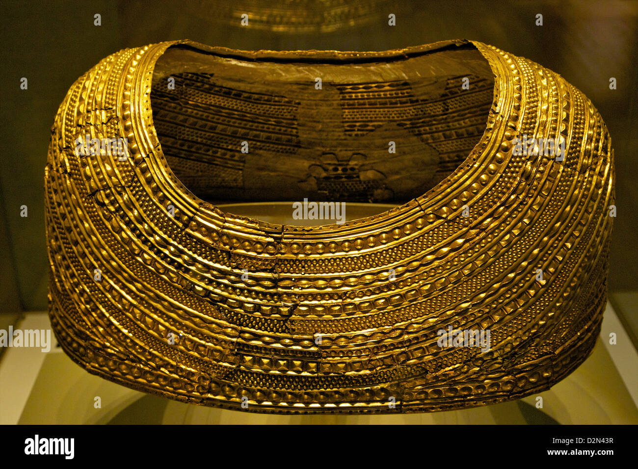 Cap d'or, début de l'âge du Bronze, British Museum, Londres, Angleterre, RU, FR, Îles britanniques Banque D'Images