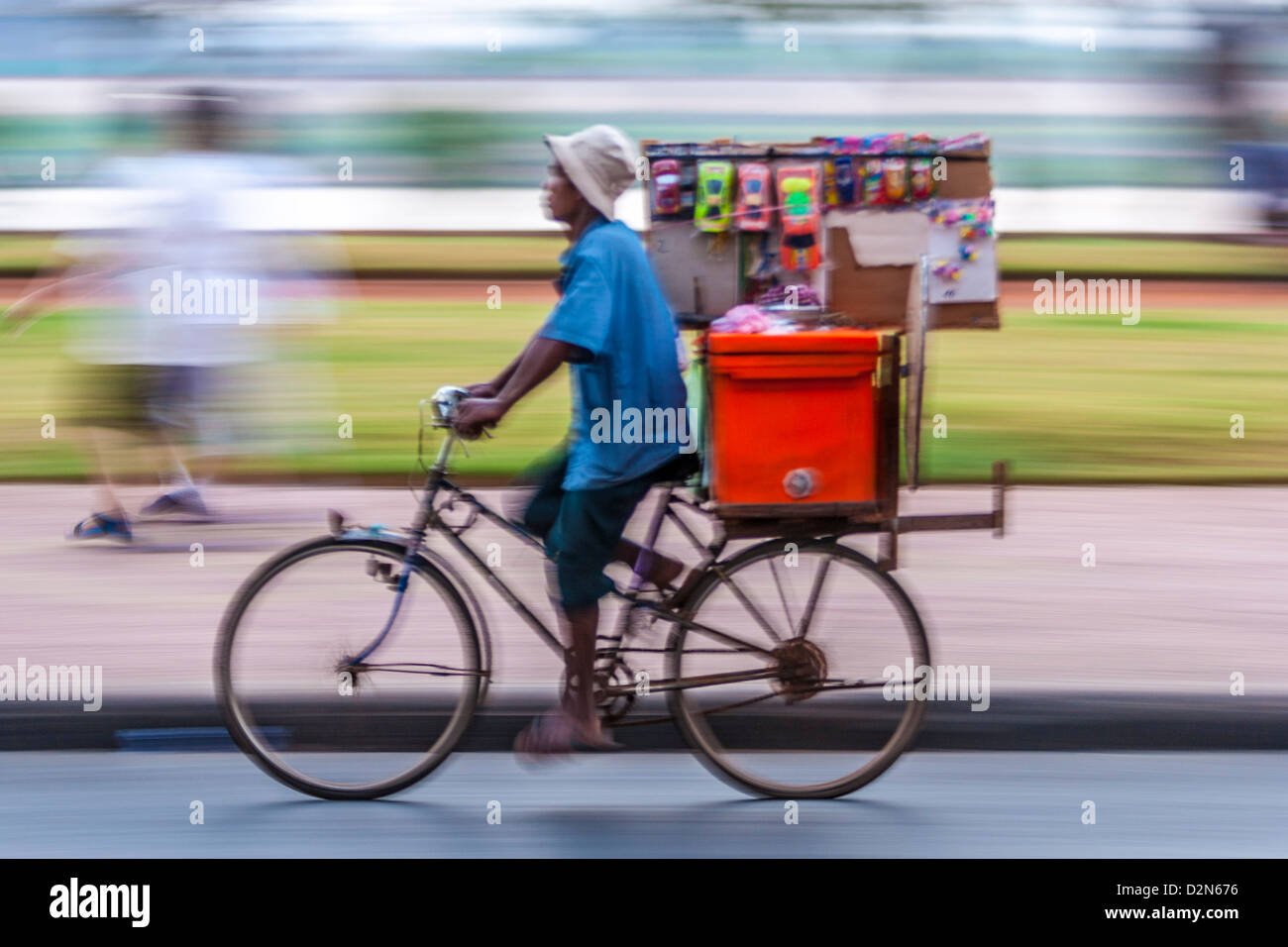 Sisowath Quay, Phnom Penh, Cambodge, Indochine, Asie du Sud, Asie Banque D'Images