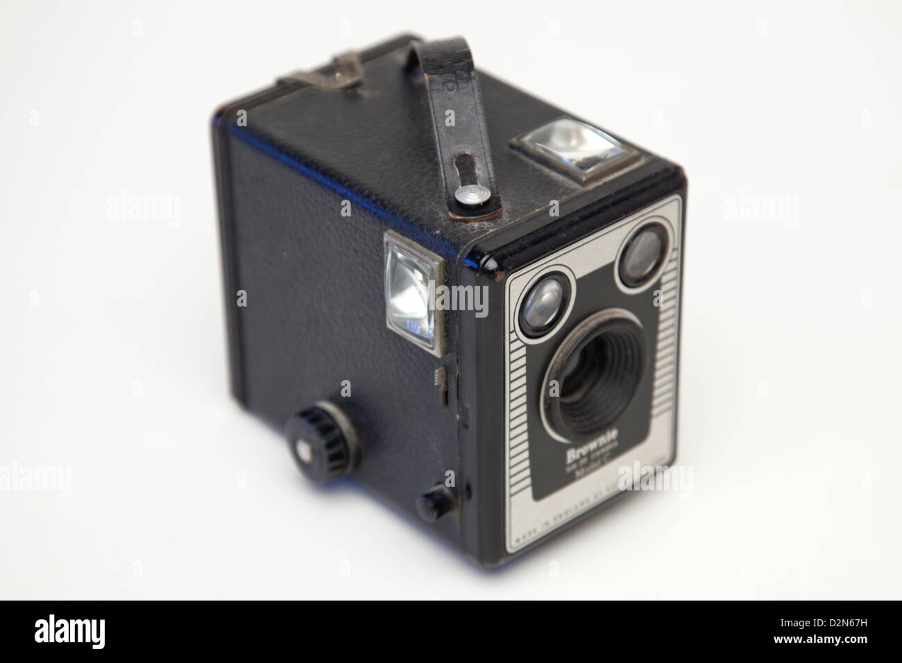 Un appareil photo vintage box Banque D'Images