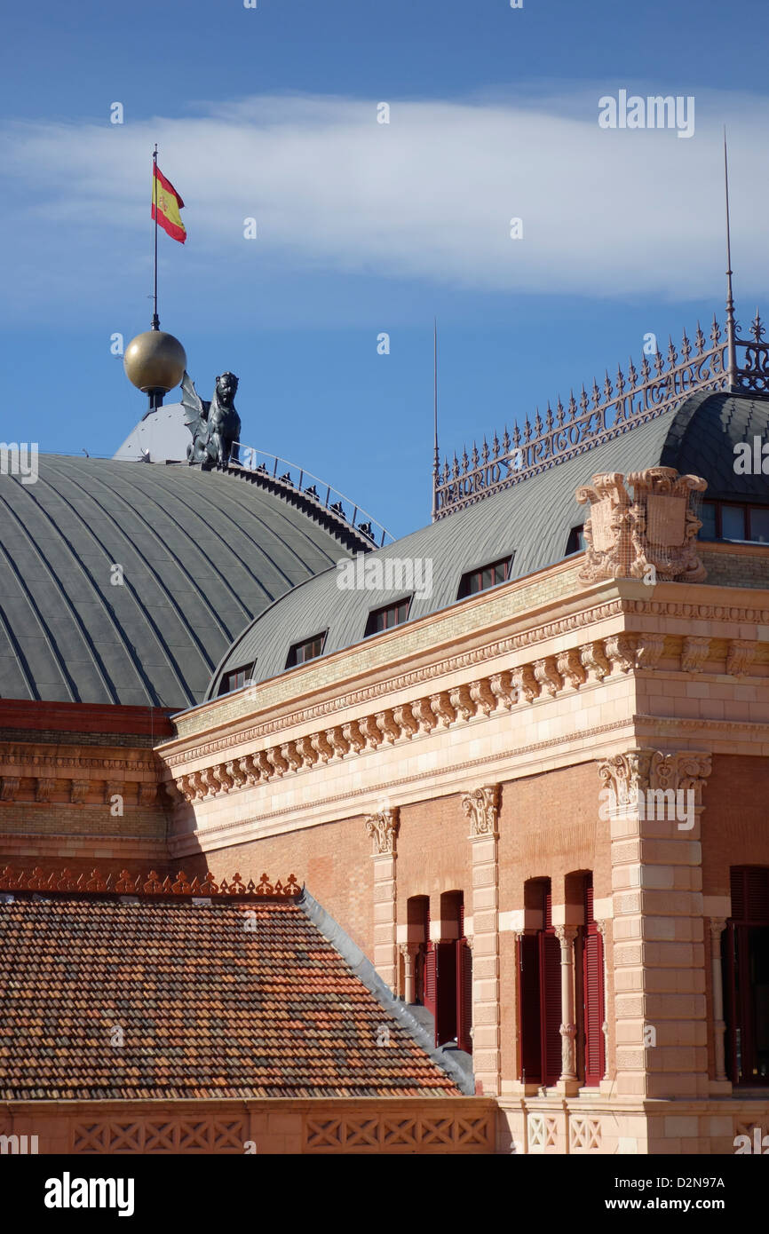 Espagne Madrid Atocha Renfe gare Banque D'Images