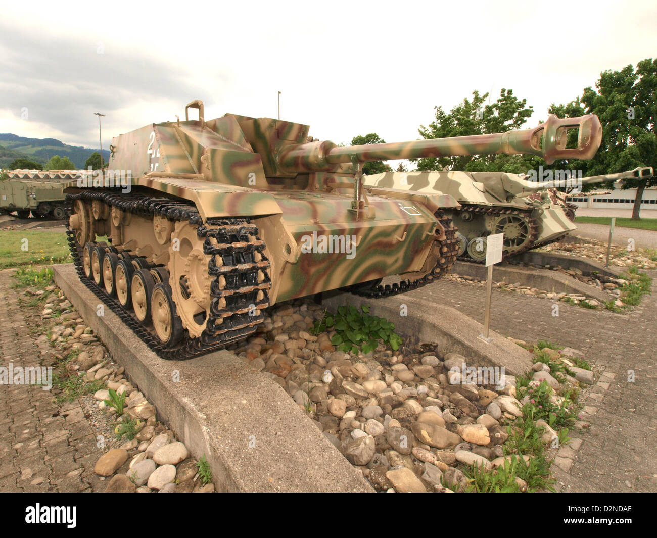 Sturmgeschütz III Ausfuhrung G tank Banque D'Images