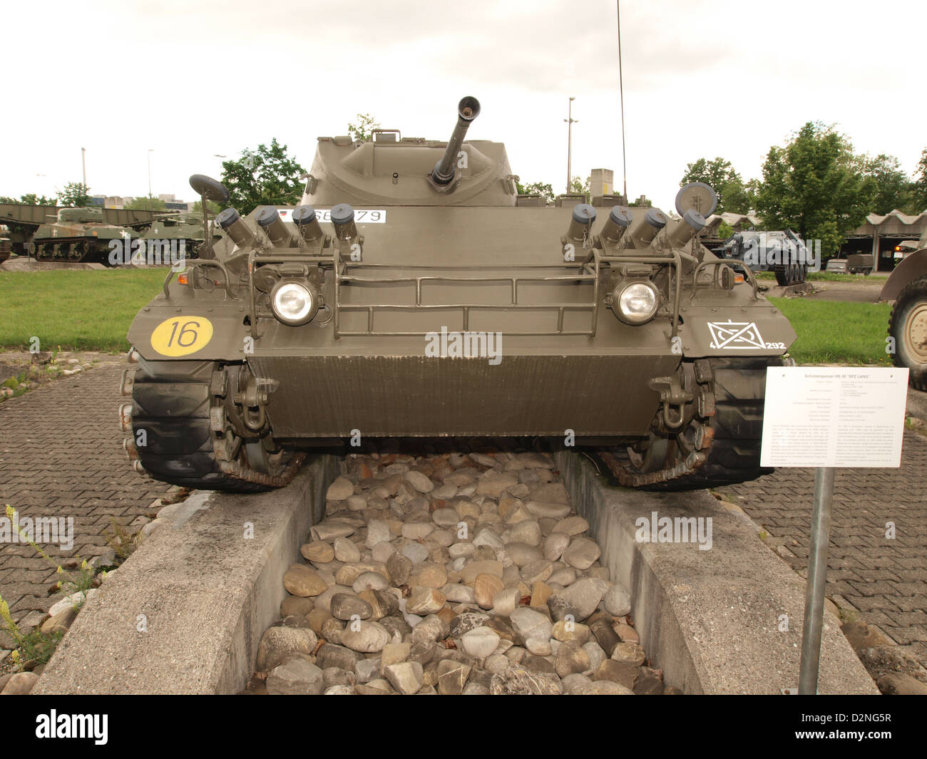 HS 30 PZ 'LANG' tank Banque D'Images