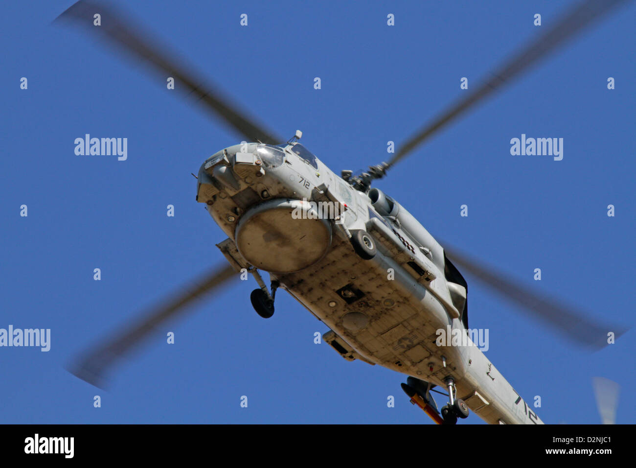 Marine américaine Sikorsky SH-60 Seahawk Hélicoptère Banque D'Images