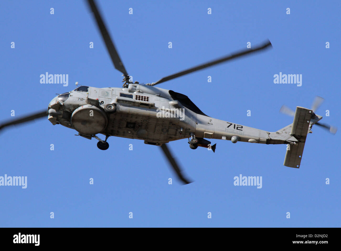 Marine américaine Sikorsky SH-60 Seahawk Hélicoptère Banque D'Images