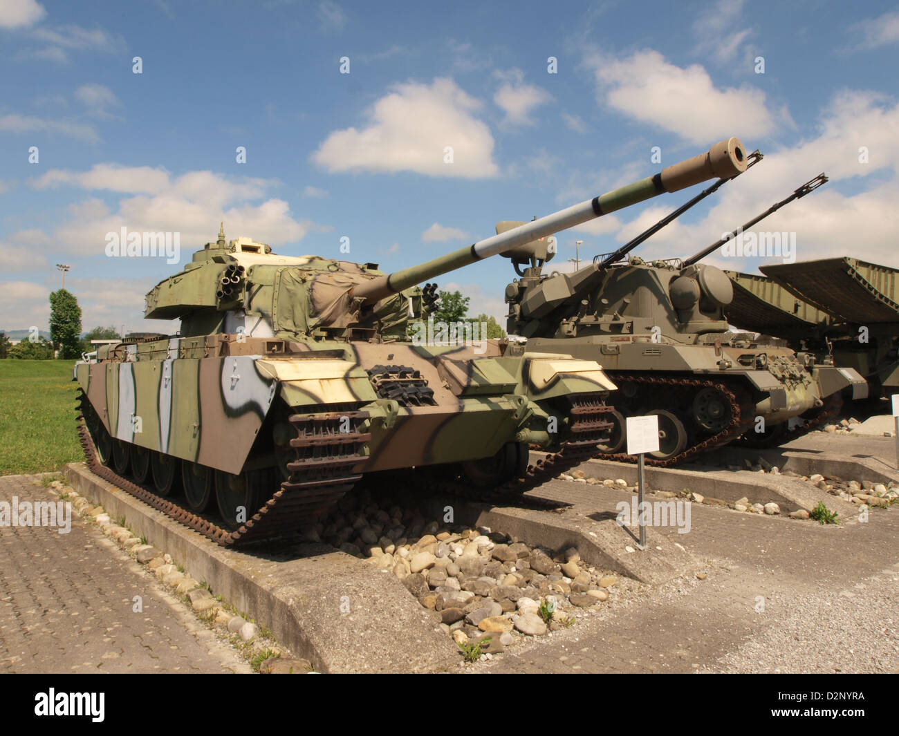 Le char Centurion Mk III est une variante du char britannique Centurion, conçu pour le combat lourd. Il a été largement utilisé au milieu du XXe siècle dans plusieurs conflits militaires. Banque D'Images