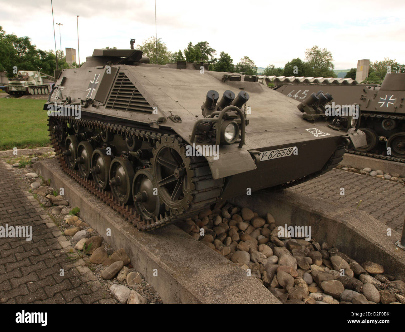 Beobachtungspanzer 22-2 'SPZ Kurz' tank Banque D'Images
