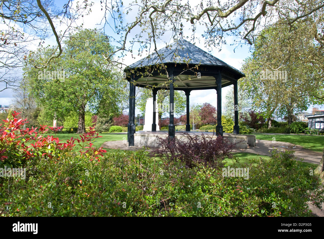 Brenchley Gardens Maidstone Banque D'Images