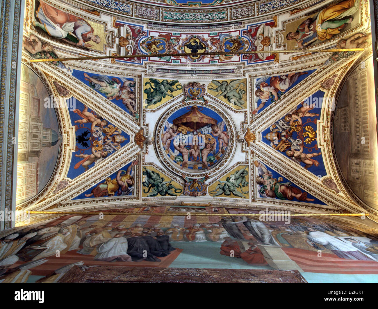 Musée du Vatican. Pigna Banque D'Images