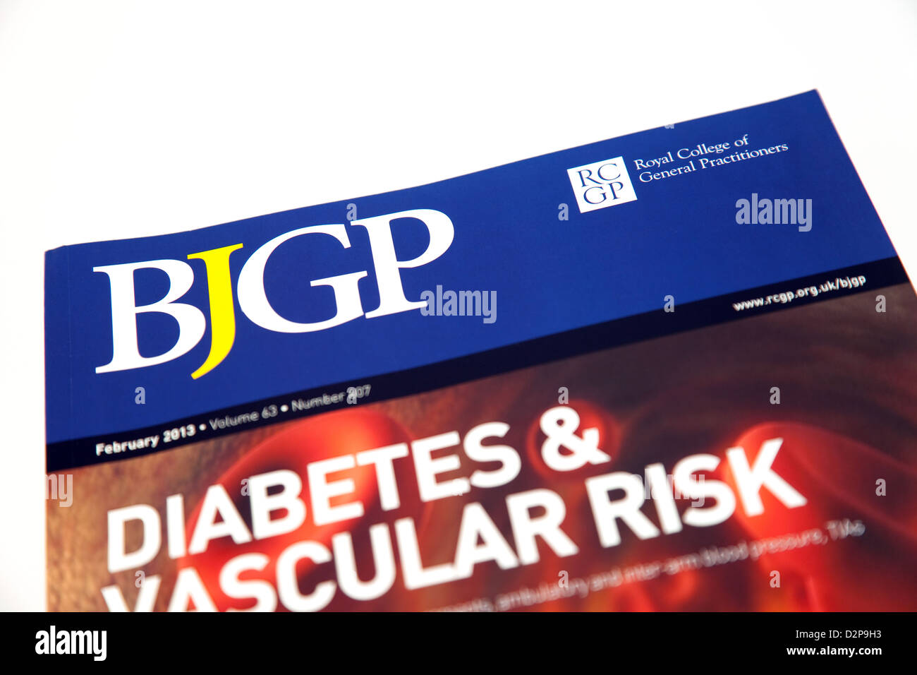 Le British Journal of General Practice - le journal de l'RCGP ( Royal College of General Practitioners) Banque D'Images