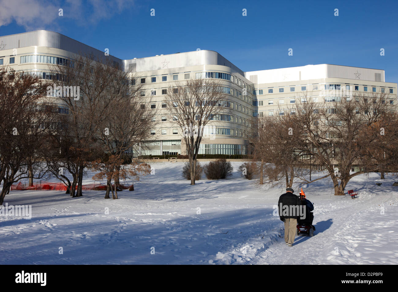 L'hôpital de la ville de Saskatoon Saskatchewan Canada Banque D'Images
