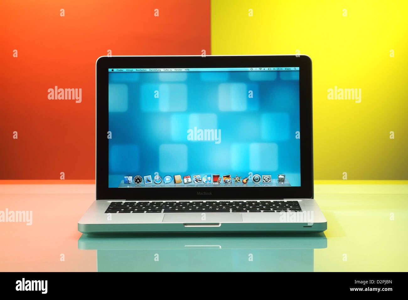 Hambourg, Allemagne, le Apple MacBook Pro Banque D'Images