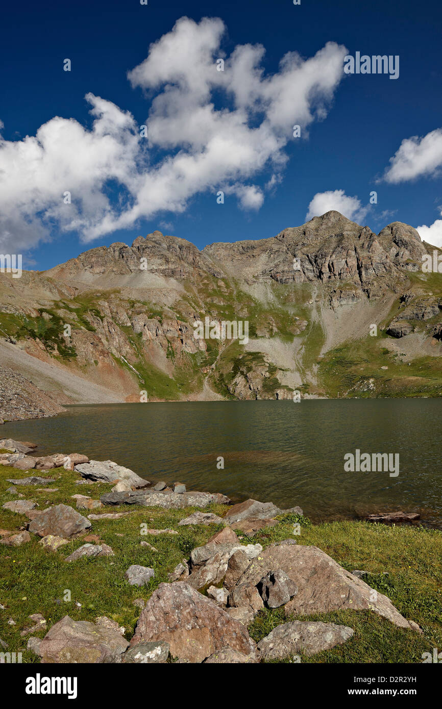 Clear Lake, San Juan National Forest, Colorado, États-Unis d'Amérique, Amérique du Nord Banque D'Images