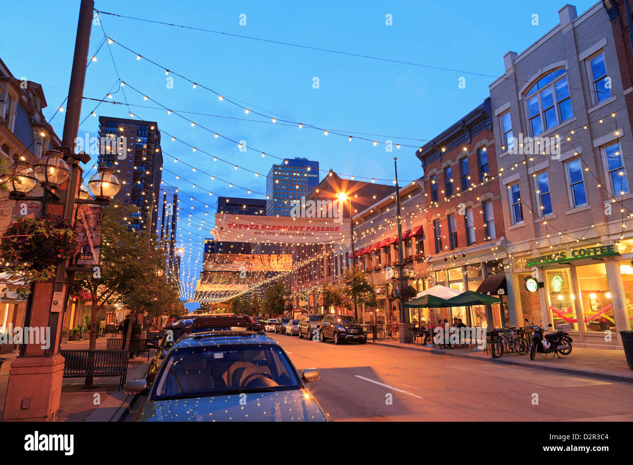 Larimer Square, Denver, Colorado, États-Unis d'Amérique, Amérique du Nord Banque D'Images