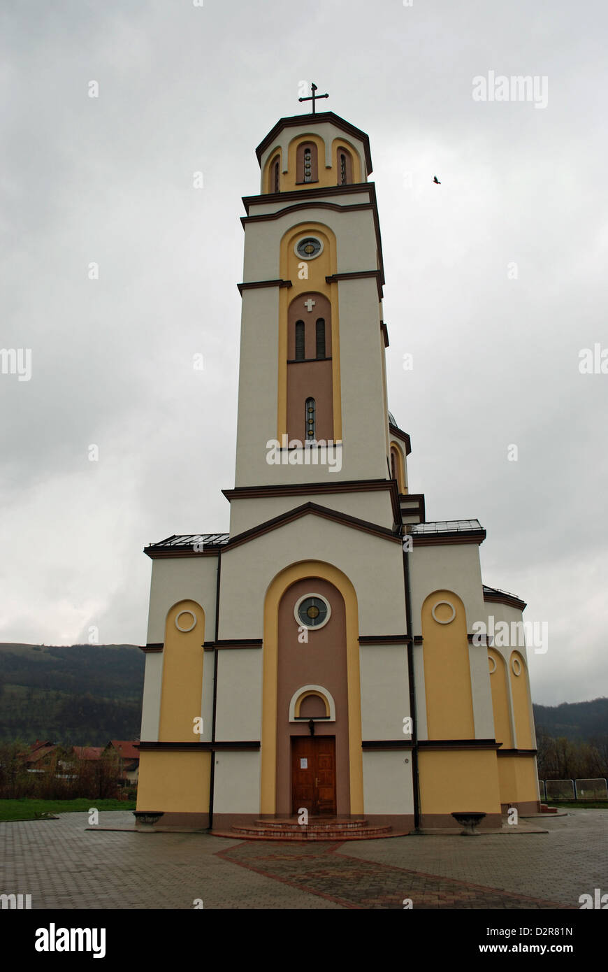 Eglise orthodoxe serbe dans la république de Srpska, Sarajevo. Banque D'Images