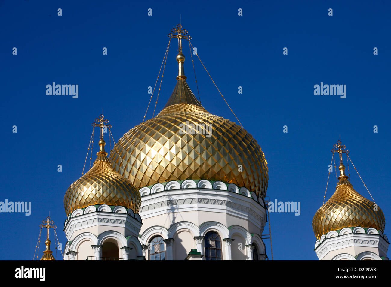 Eglise orthodoxe russe, Saint-Pétersbourg, Russie, Europe Banque D'Images