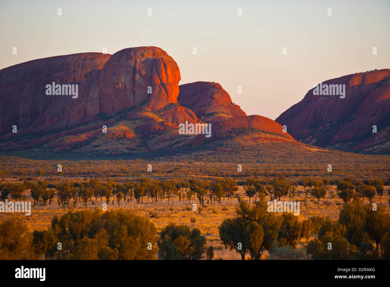 Les Olgas (Kata Tjuta), le Parc National d'Uluru-Kata Tjuta, UNESCO World Heritage Site, Territoire du Nord, Australie, Pacifique Banque D'Images